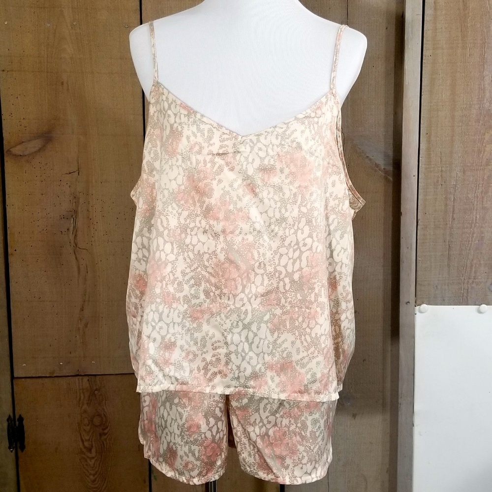 Plus Size Pajama 2pc Short Cami Size 2X